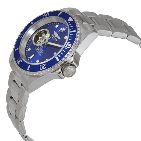 NWT Authentic Invicta Pro Diver Automatic Blue Dial Stainless Steel Men's Watch - Picture 2 of 3